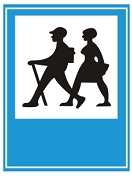 Biển báo I.423c “Điểm bắt đầu đường đi bộ” Biển báo I.423c “Điểm bắt đầu đường đi bộ”