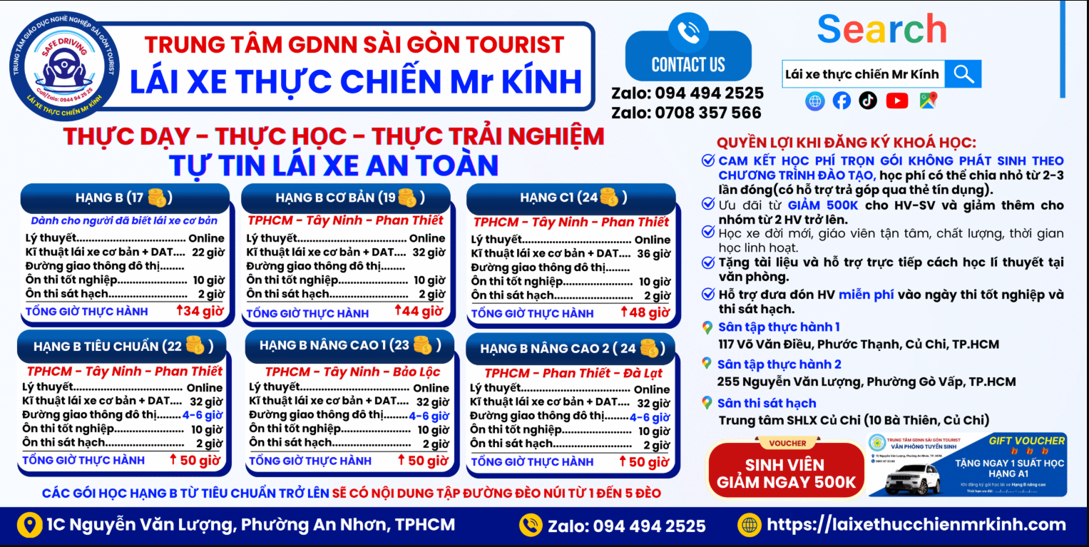 LÁI XE THỰC CHIẾN Mr KÍNH