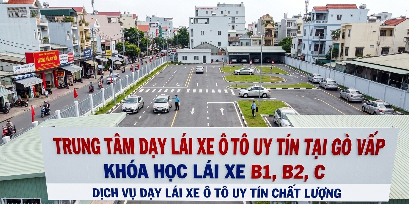 Tìm trung tâm dạy lái xe ô tô uy tín tại Gò Vấp